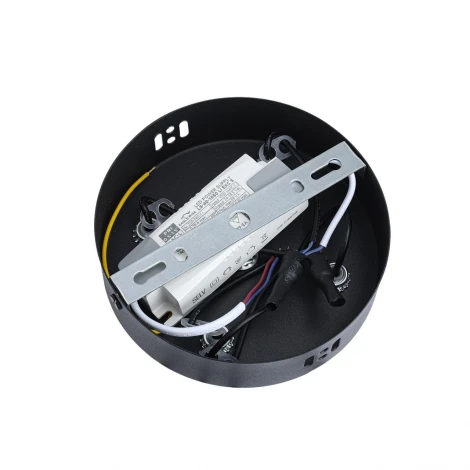 Люстра подвесная Lumion Ovela 8342/40L черный/белый металл/акрил LED 40W 4000K 220V