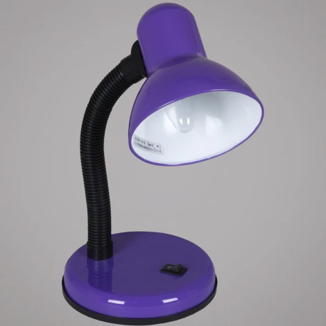Офисная настольная лампа с выключателем Reluce 00203-0.7-01 PURPLE