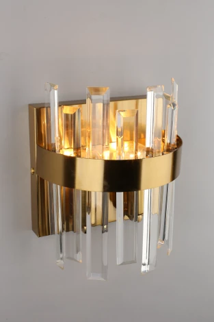 Настенный светильник Vistrorio OML-67903-11 (220V, хрусталь)