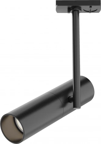 Трековый светильник Elti Unity GU10 50Вт (однофазный) Maytoni Technical TR005-1-GU10-B (220V, круглые)