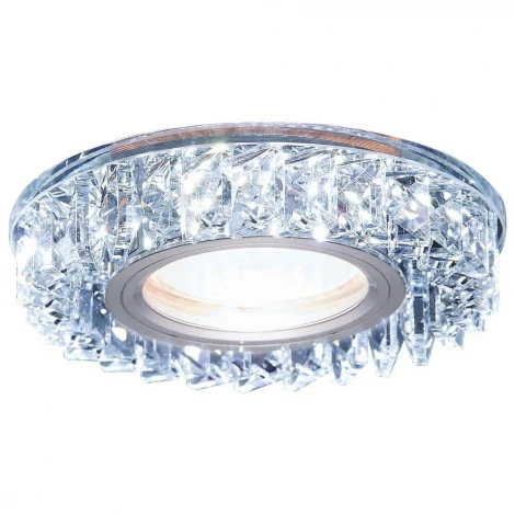 Встраиваемый точечный светильник Ambrella Декоративные Кристалл Led+mr16 S255 CH (220V)