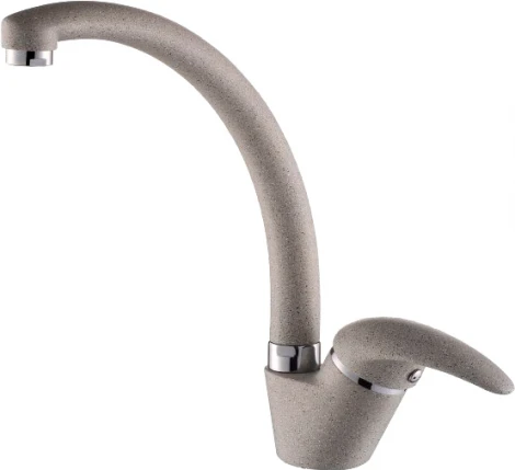 Смеситель Paulmark Holstein Ho212012-310 для кухонной мойки, серый