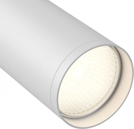 Трековый светильник Focus S Unity GU10 10Вт (однофазный) Maytoni Technical TR020-1-GU10-W (220V, круглые)