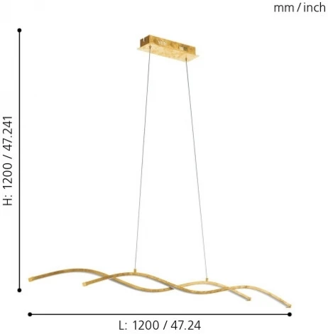 Подвесной светильник Eglo Miraflores 97837