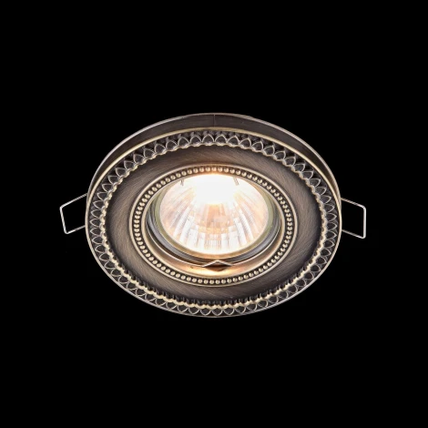 Встраиваемый точечный светильник Maytoni Metal Classic DL302-2-01-BS