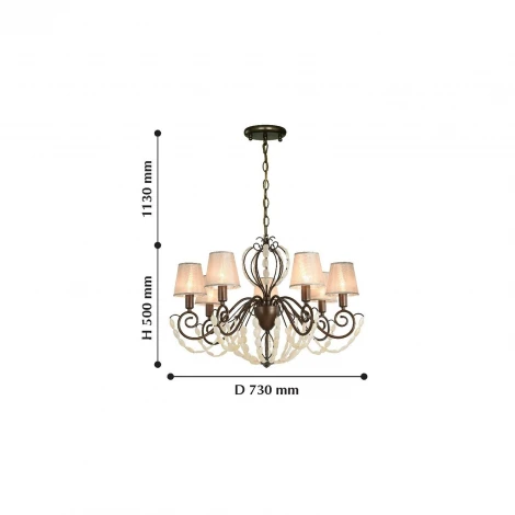 Подвесная люстра Favourite Lily 2305-7P