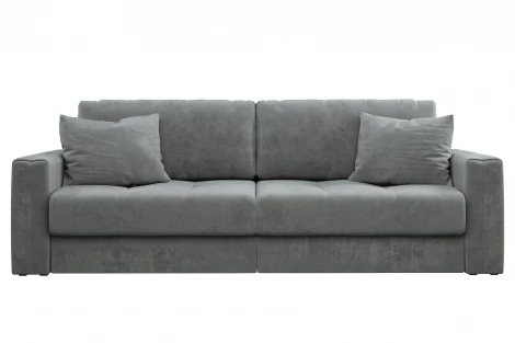 Диван тканевый прямой серо-голубой D1 Брайтон AAA41396003 Happy 980