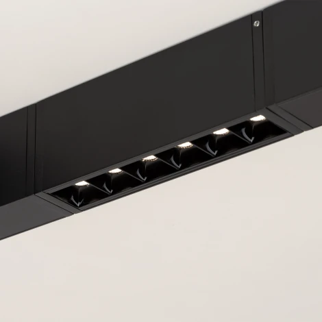 Линейный настенно-потолочный светильник LED CLIP-38-LASER-S171-6W Day4000 (BK, 36 deg, 24V) (Arlight, IP40 Металл) 028959