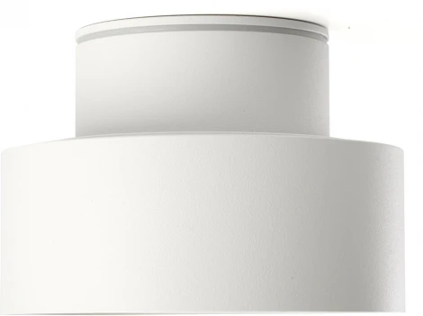 Светильник потолочный Feron HL367 Barrel AURA 48407 12W, GX53, белый IP44 (220V, круглые)