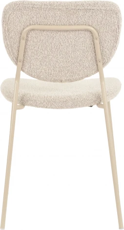 Стул обеденный Gigi серо-бежевый букле кремовые ножки Stool Group арт.УТ000039038