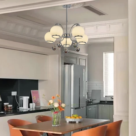 Потолочная люстра на штанге Arte Milano Neapolis-76207 276207/5 Ni (220V)