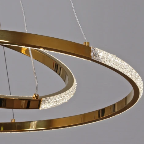 Подвесной светильник светодиодный Reluce 22064-0.3-400+600 (на тросе, кольцо)