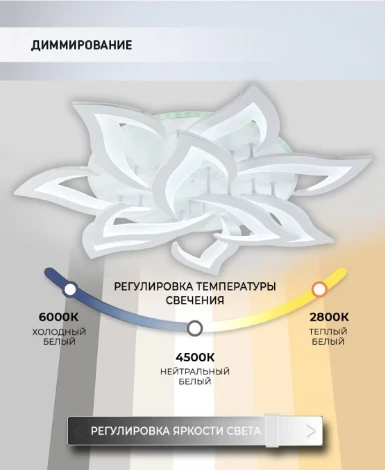 Потолочная люстра Seven Fires Lorens SF5018/11C-WT-RGB