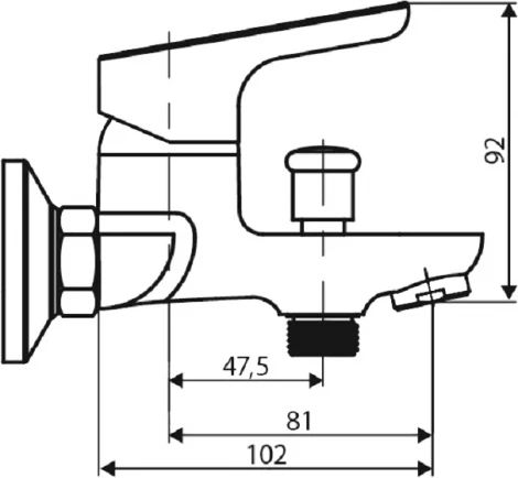 Душевой комплект Dorff Norma D0711010