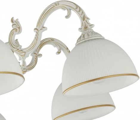 Потолочная люстра на штанге Arte Milano AM346410 346410/5 WT+G (220V)