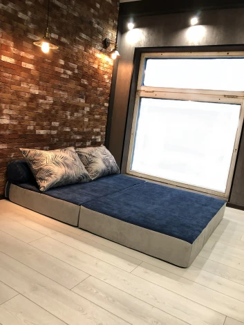 Бескаркасный диван Dreambag PuzzleBag Тропики Лайт XL 4921100