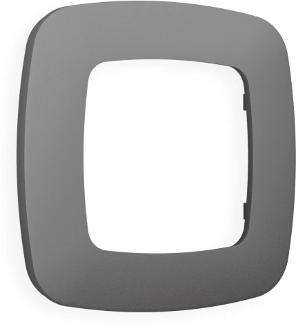 Рамка Ambrella Volt OMEGA Ecta (Антрацит серый) 1-ая OF140651