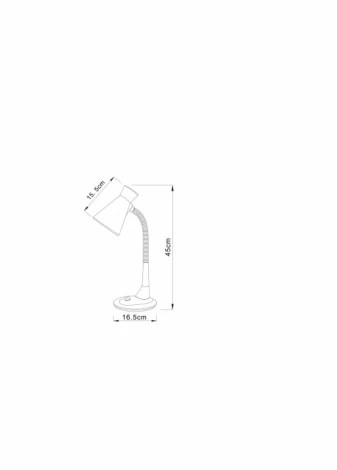Интерьерная настольная лампа Arte Lamp Desk A2007LT-1BL