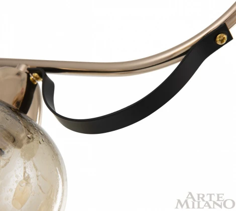 Потолочная люстра Arte Milano AMALFI 322306/5 FG+BK