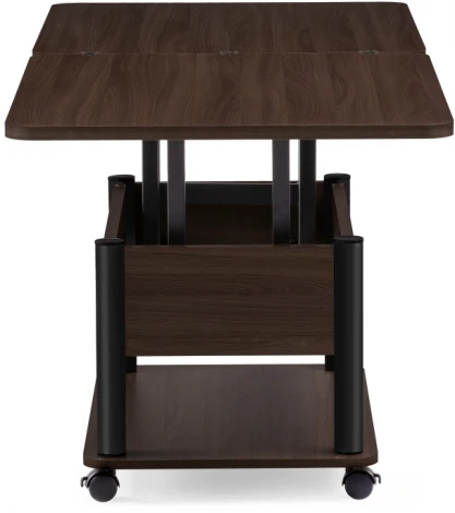 Стол-трансформер Виват темный венге / черный 402950 Woodville