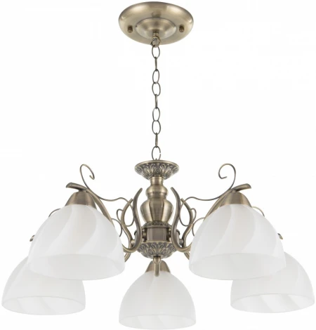 Подвесная люстра Arte Milano Amalfi-0644 330644/5 AB (220V, на цепи)