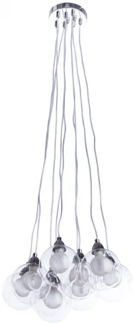 Подвесной светильник Arte Lamp Pallone A3025SP-9CC (220V, на проводе, шарики, паук)