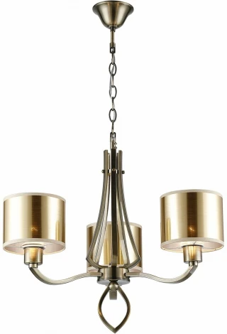 Подвесная люстра ILLUMICO IL1802-3P-17 AB (220V, на цепи)