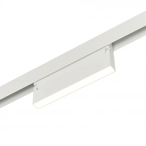 Трековый магнитный светодиодный светильник 16W 48V MyFar Флоу MT0212-16W3K-W