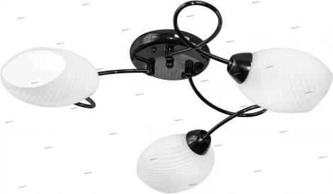 IDLamp Elda 853/3PF-Blackchrome