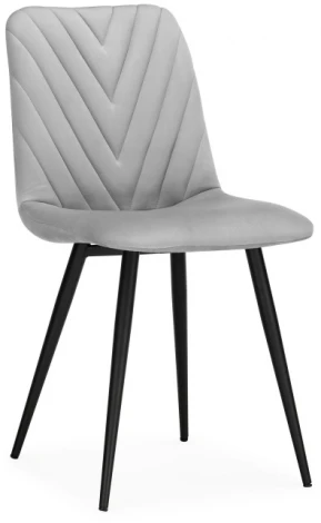 Стул Notta на металлокаркасе Ральф светло-серый / черный 568503