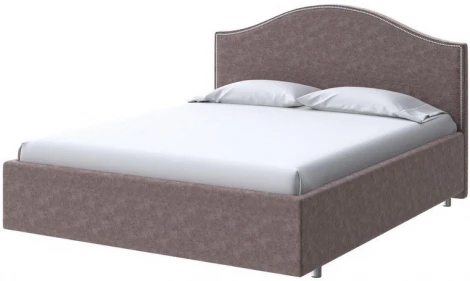 PROxSON Кровать Classic (Ткань: Велюр Gratta 8 Брауни) 80x200