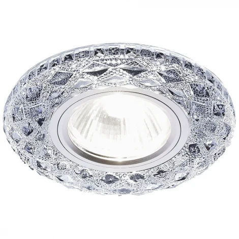 Встраиваемый точечный светильник Ambrella Декоративные Кристалл Лайт S288 CH (220V)