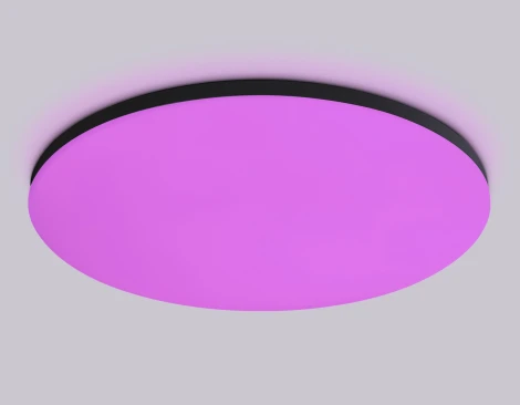 Потолочный светильник RGB круглый светодиодный с пультом и управлением смартфоном Ambrella ORBITAL FZ2006 (220V, умный дом - Алиса, Tuya Smart, Алекса, Smart Home, круглые, IP54)