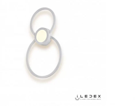 Настенно-потолочный светильник iLedex Galaxy X046124 24W 3000K WH (220V, кольцо)