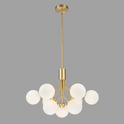 Потолочая люстра на штанге Belfast Bryson L-8130-6+3 BR GL