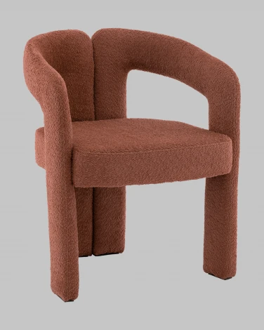 Стул Болинджер букле терракотовый Stool Group арт.УТ000041353
