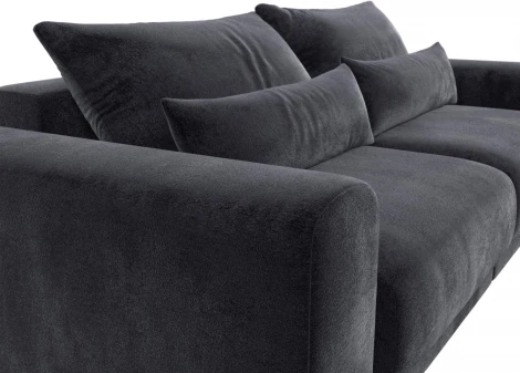 Диван прямой Лига-056 НПБ Лига Диванов (Велюр) арт.129125