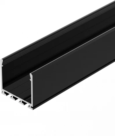 Профиль PLS-LOCK-H25-3000 ANOD Black (Arlight, Алюминий) 044847