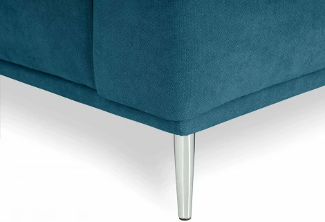 Диван Portofino 2-х местный ОГОГО (арт.604114), (Рогожка/Бирюзовый)