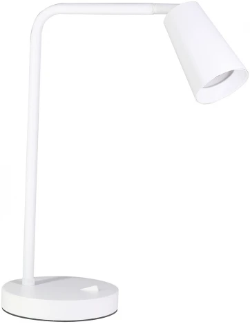 Настольная лампа Feron DE185 BELL 48425 35W, GU10, белый (220V, выключатель)