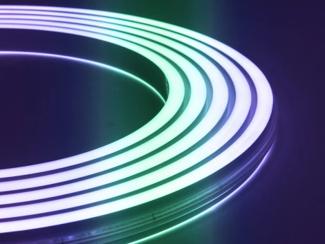 Светодиодная лента SWG PRO 5050, 50 LED/м, 10 Вт/м, 24В , IP67, RGB SWG NE-DU NE-DU560-24-10-WS2811RGB-67