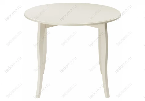 Деревянный стол Woodville Мантенья молочный 424814