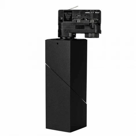 Трековый светильник светодиодный LGD-TWIST-TRACK-4TR-S60x60-12W Warm3000 (BK, 30 deg) (Arlight, IP40 Металл) 026468(1) (220V)