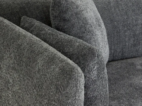 Диван Arona ОГОГО Обстановочка! (Мех/Темно-серый) арт.908988