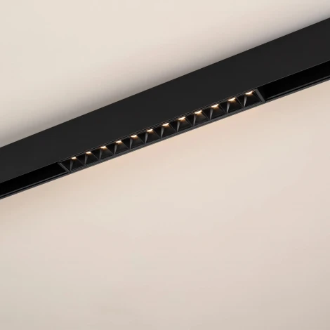 Трековый светильник магнитный Downlight MAG-ORIENT-LASER-L235-8W Warm2700 (BK, 24 deg, 48V) (Arlight, IP20 Металл) 049996 (LED)