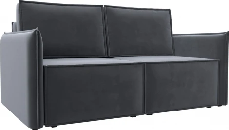 Диван прямой Либерти мини (Серый/Велюр) Лига Диванов арт.121898