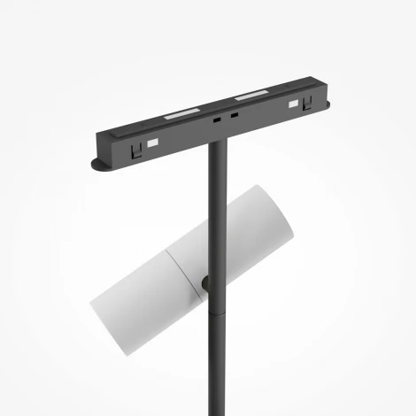 Трековый светильник магнитный 48V Maytoni Elti Duo TR005-4-2X12W-DS-BW (LED, круглые)