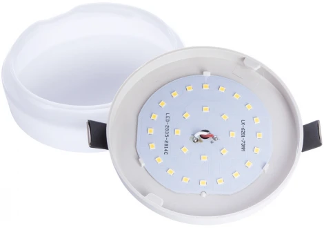 Потолочный светильник круглый Arte Lamp Gamba A3106PL-1WH (LED, 220V)