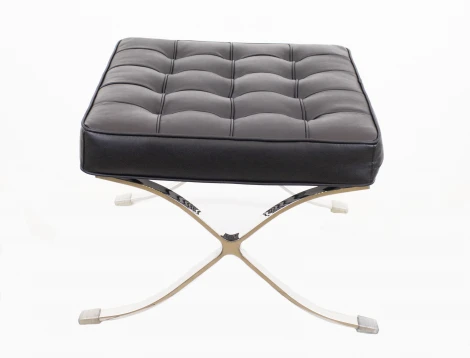 Кресло Пуф Everprof Barcelona Экокожа Черный