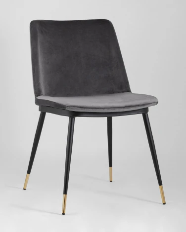 Стул Stool Group Мелисса велюр темно-серый УТ000004447